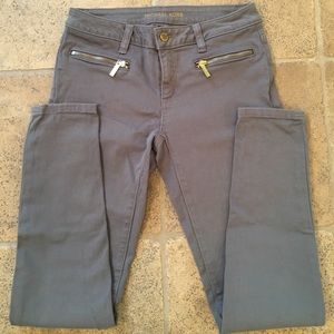 Michael Kors Izzy skinny grey jeans
